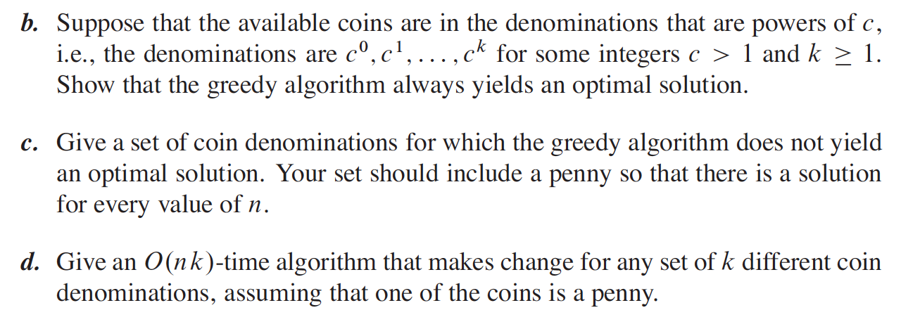 CLRS Problem 16-1a